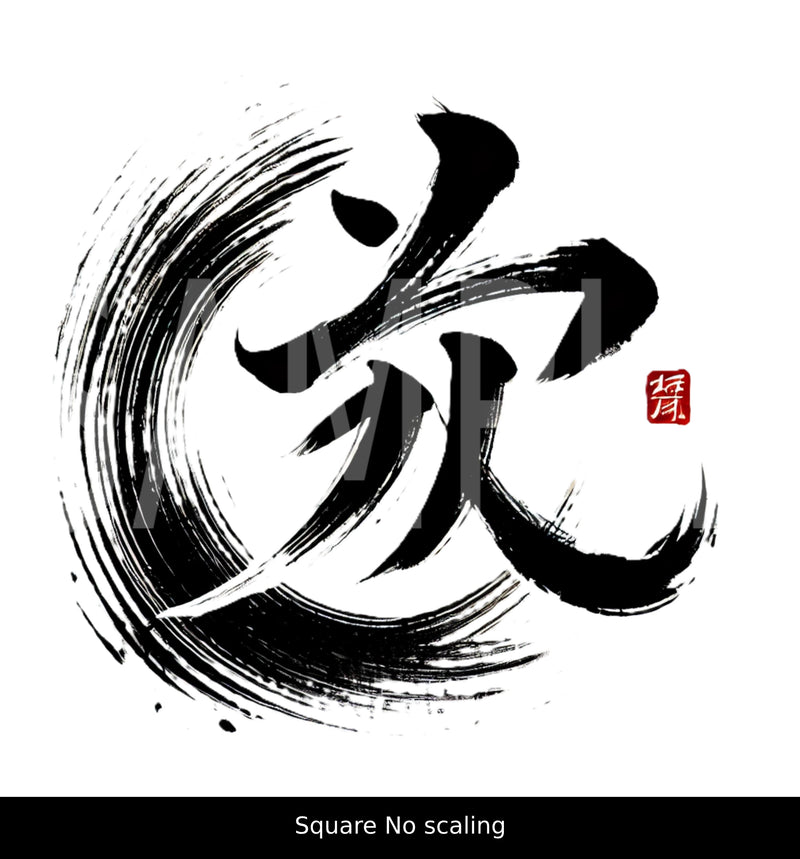 Creative Kanji Art – “Love and Humanity in One Bold Form” wallpaper file sets