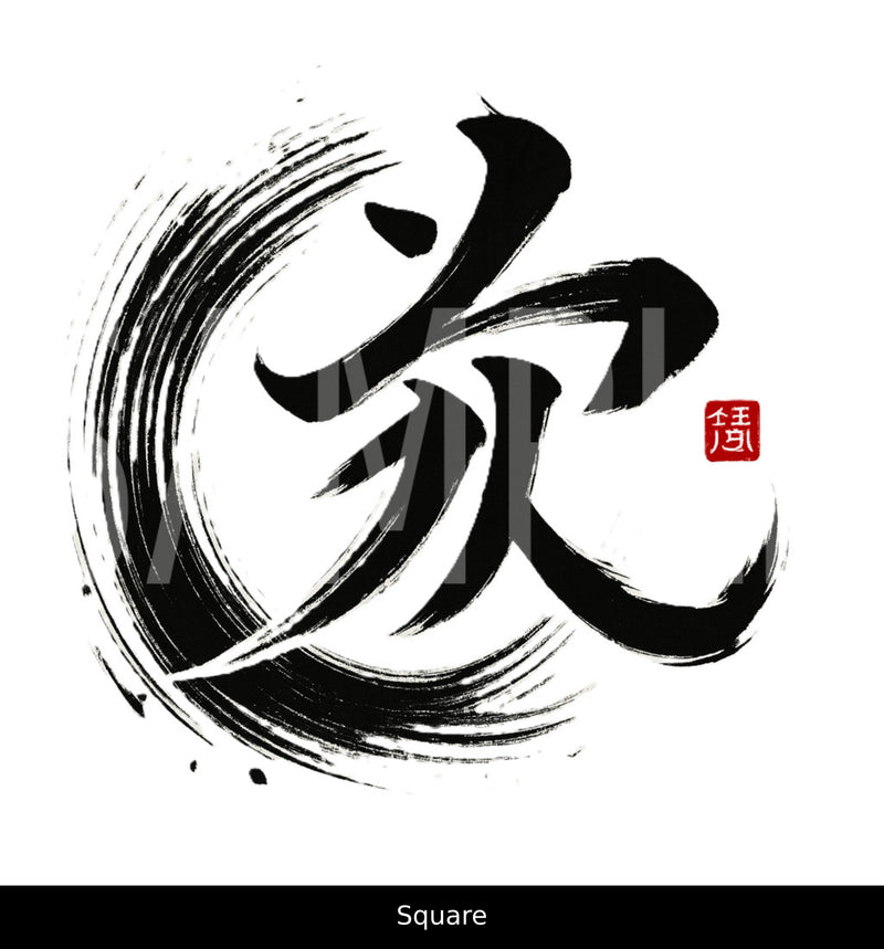 Creative Kanji Art – “Love and Humanity in One Bold Form”