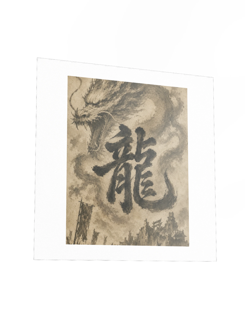 Dragon of the Fallen Castle - Poster