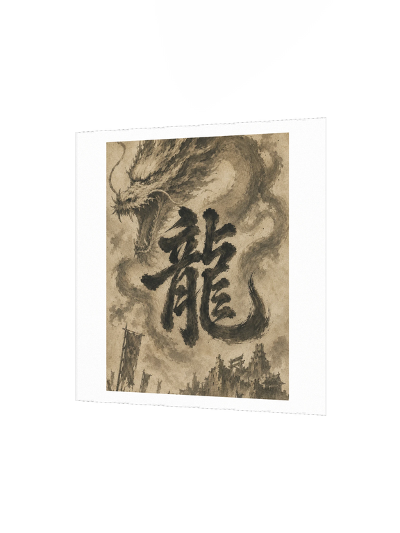 Dragon of the Fallen Castle - Poster