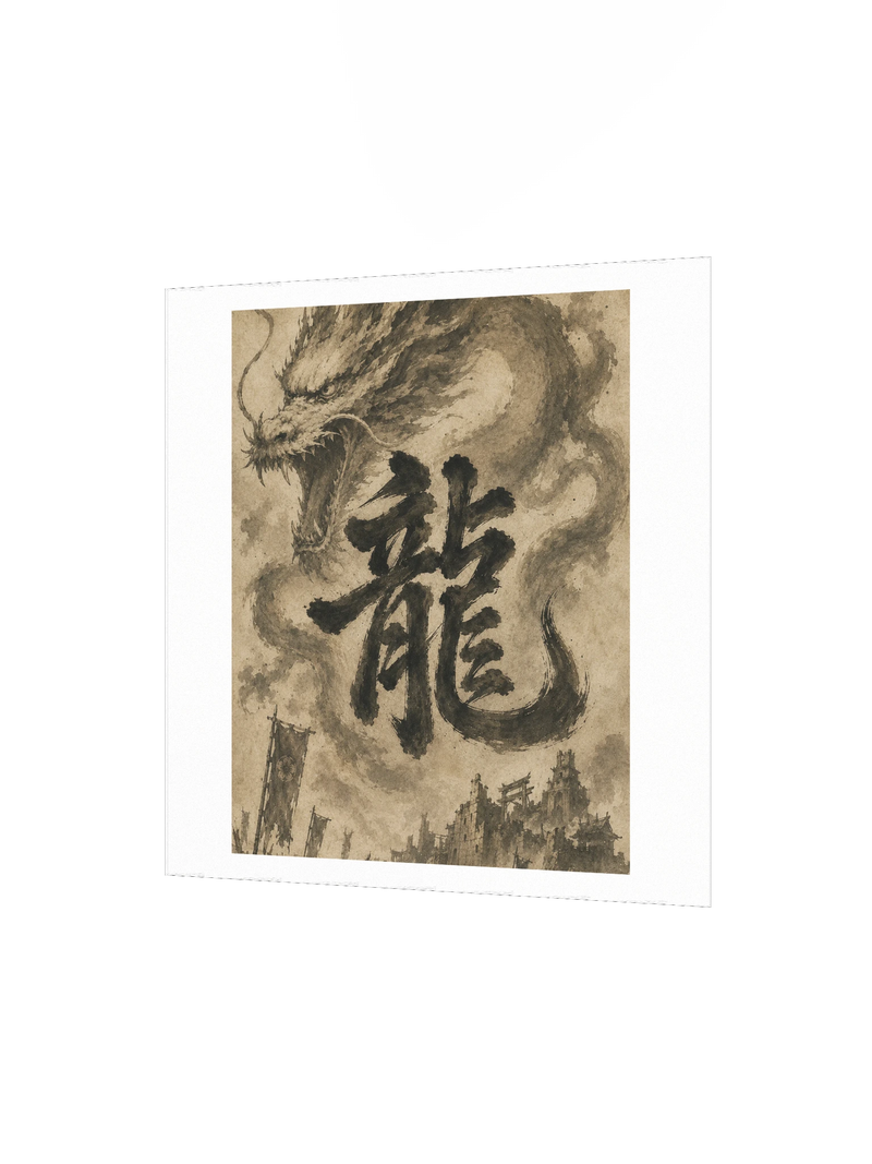 Dragon of the Fallen Castle - Poster