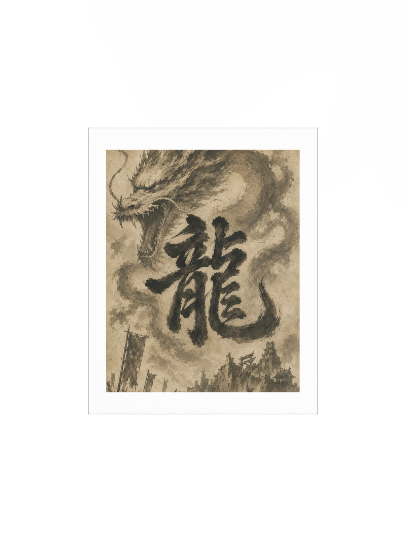 Dragon of the Fallen Castle - Poster