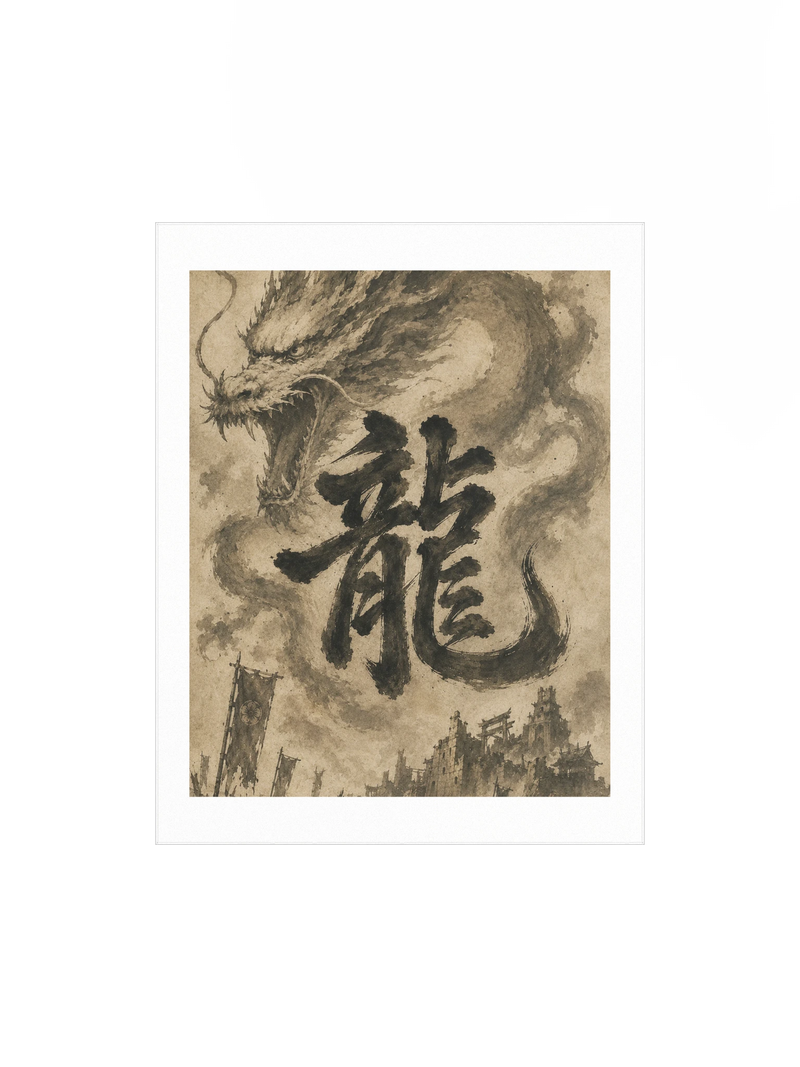 Dragon of the Fallen Castle - Poster