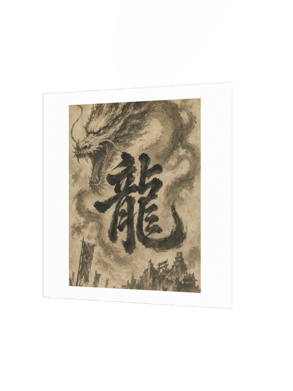 Dragon of the Fallen Castle - Poster