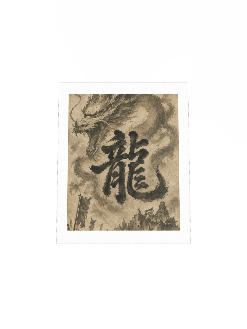 Dragon of the Fallen Castle - Poster