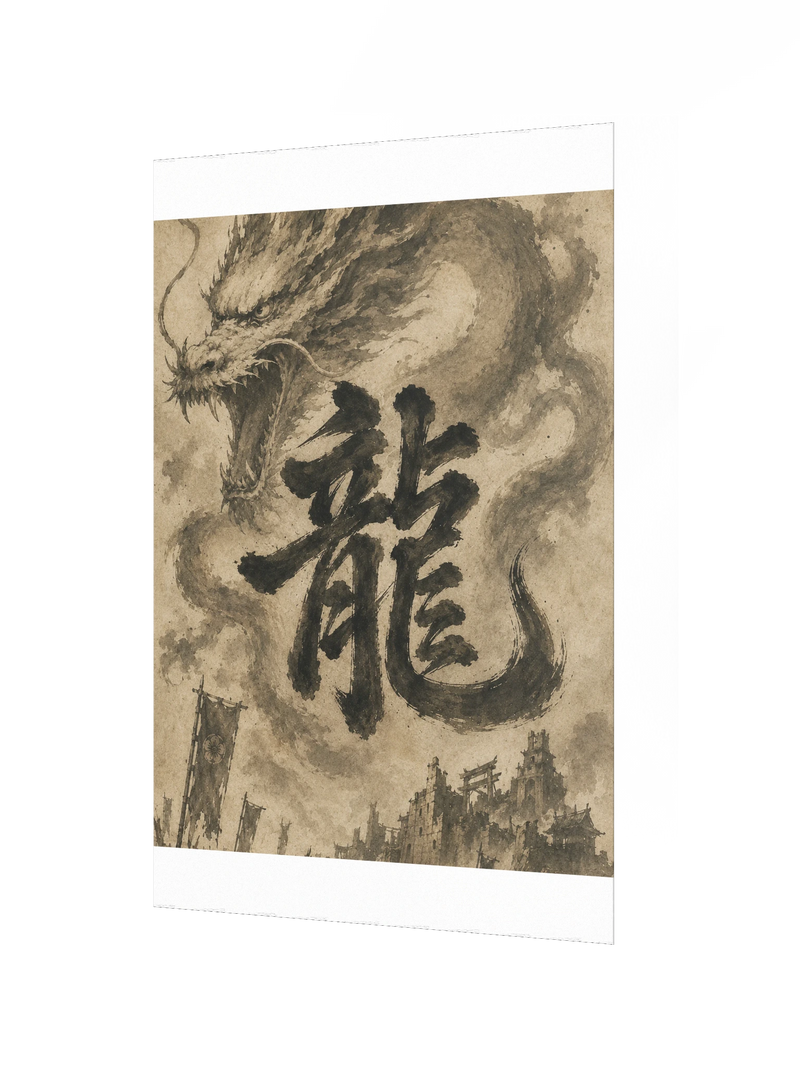 Dragon of the Fallen Castle - Poster