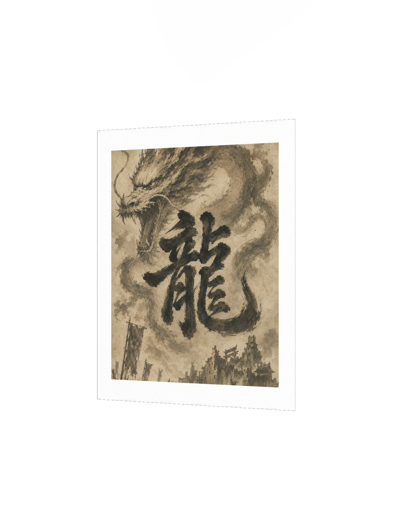 Dragon of the Fallen Castle - Poster