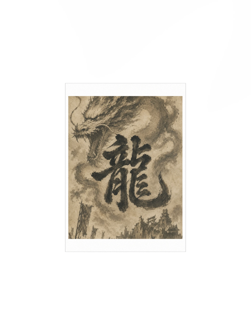 Dragon of the Fallen Castle - Poster
