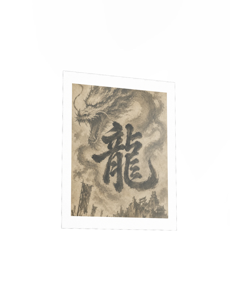 Dragon of the Fallen Castle - Poster