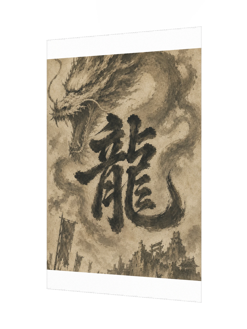 Dragon of the Fallen Castle - Poster