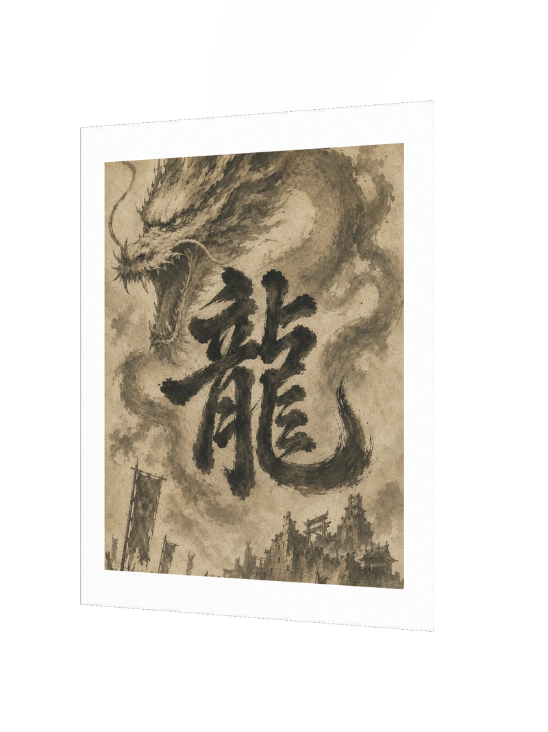 Dragon of the Fallen Castle - Poster