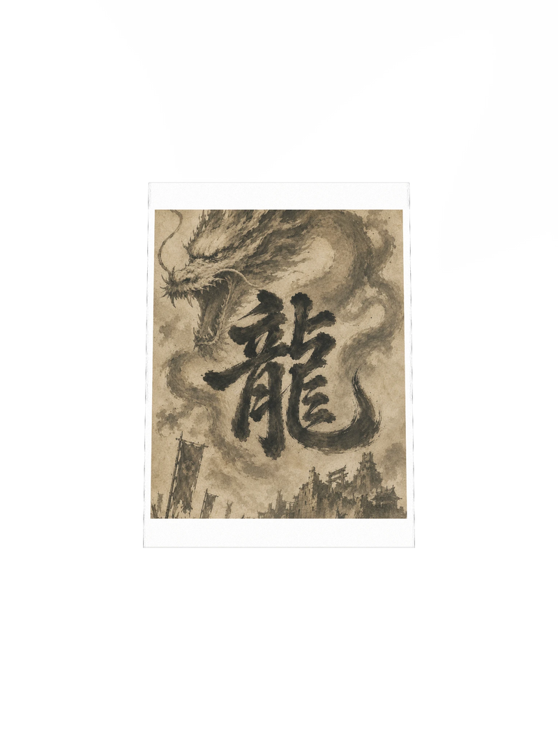 Dragon of the Fallen Castle - Poster