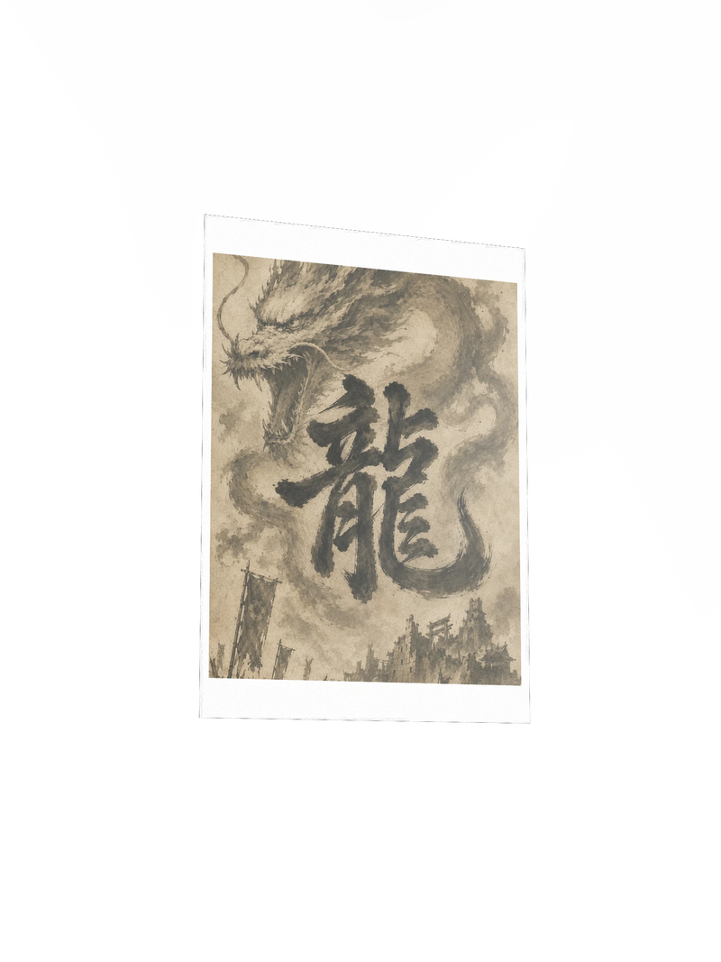 Dragon of the Fallen Castle - Poster