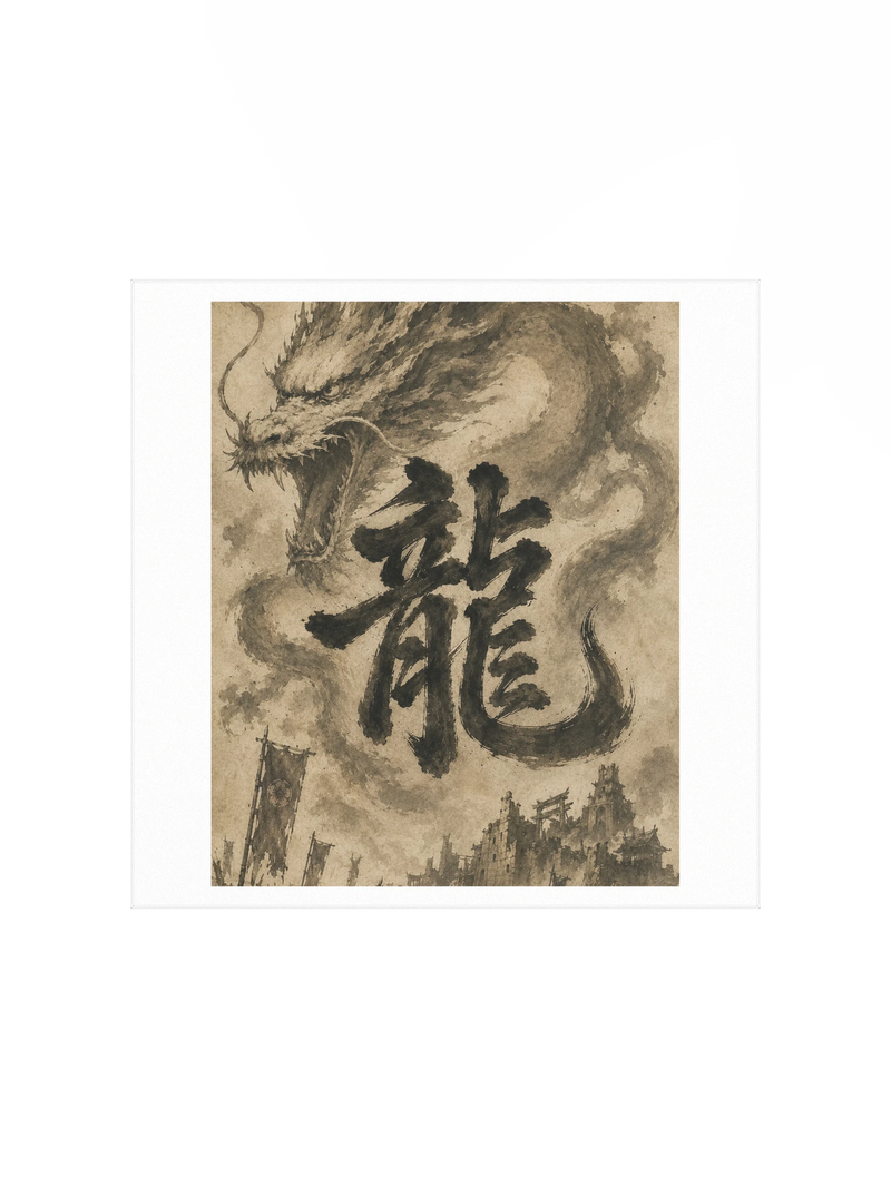 Dragon of the Fallen Castle - Poster