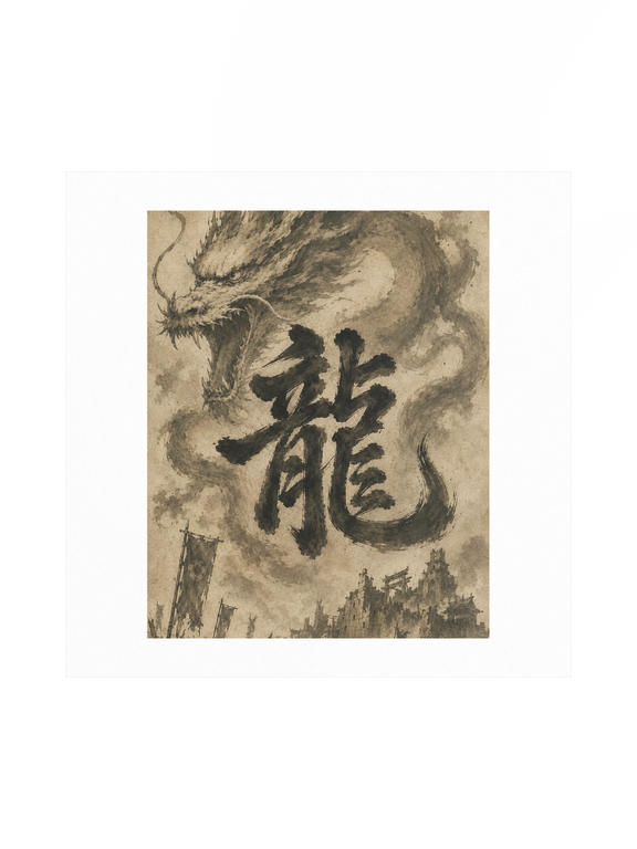 Dragon of the Fallen Castle - Poster