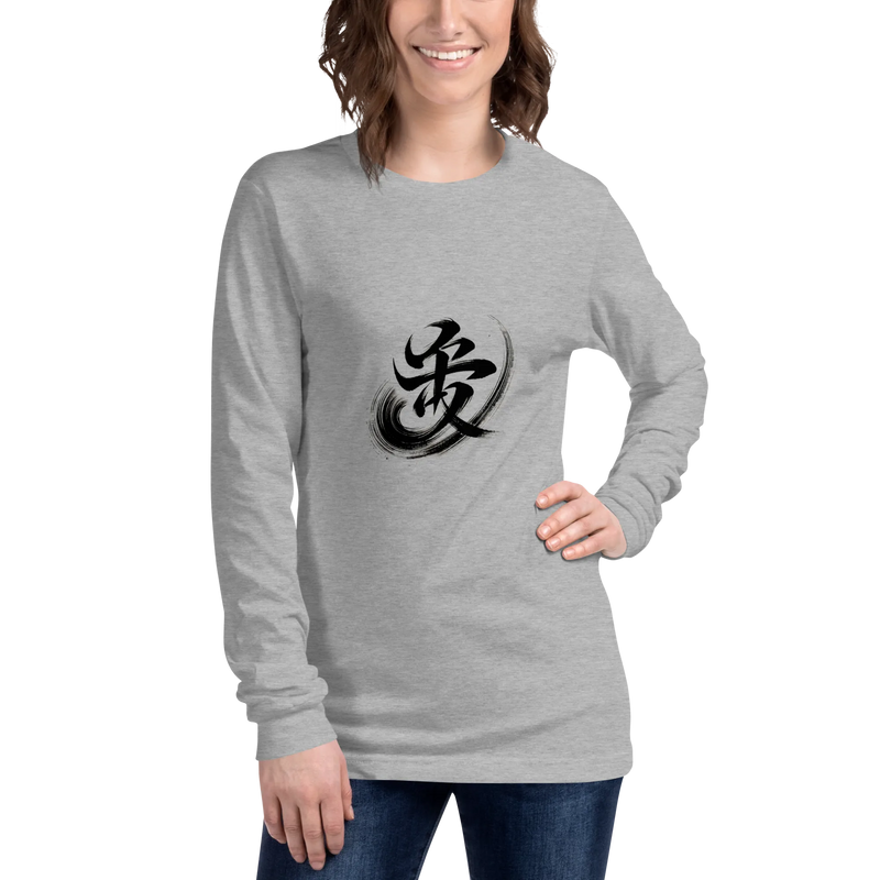 Kanji Longtee No9 Front Large (XS, S, M, L, XL, 2XL)