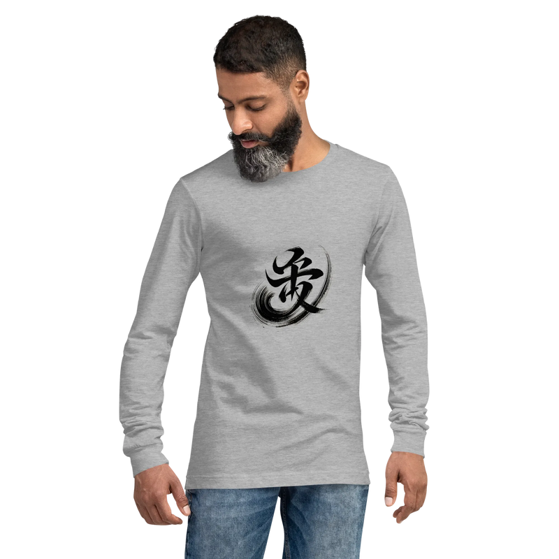 Kanji Longtee No9 Front Large (XS, S, M, L, XL, 2XL)