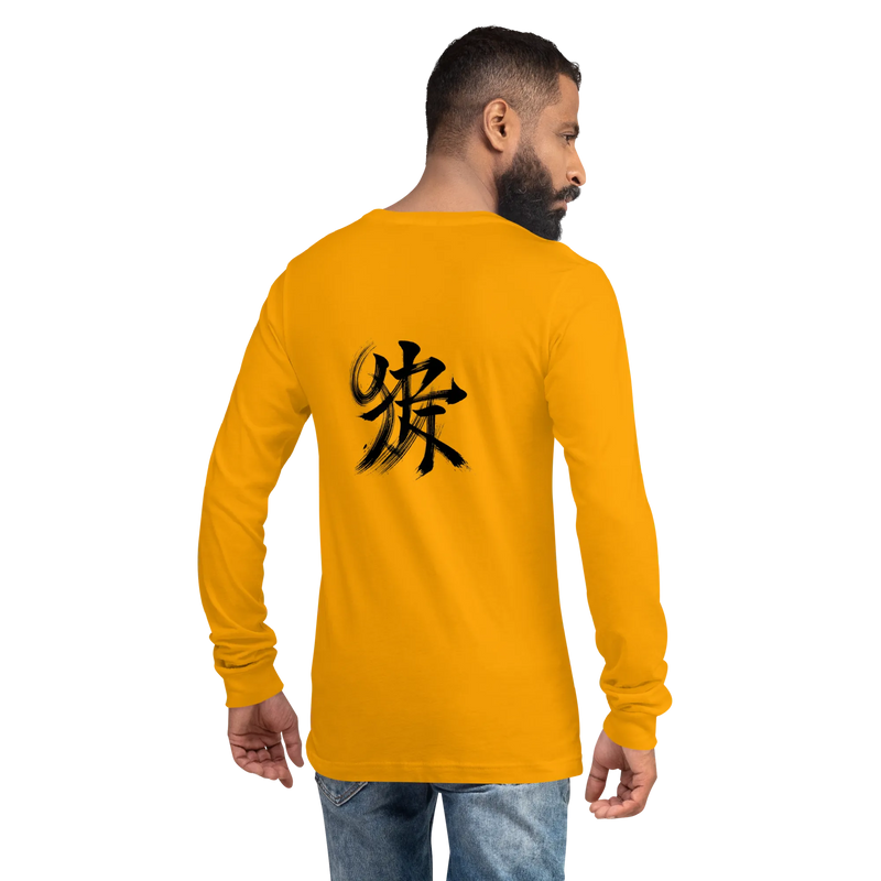 Kanji Longtee No2 Front Back (XS, S, M, L, XL, 2XL)