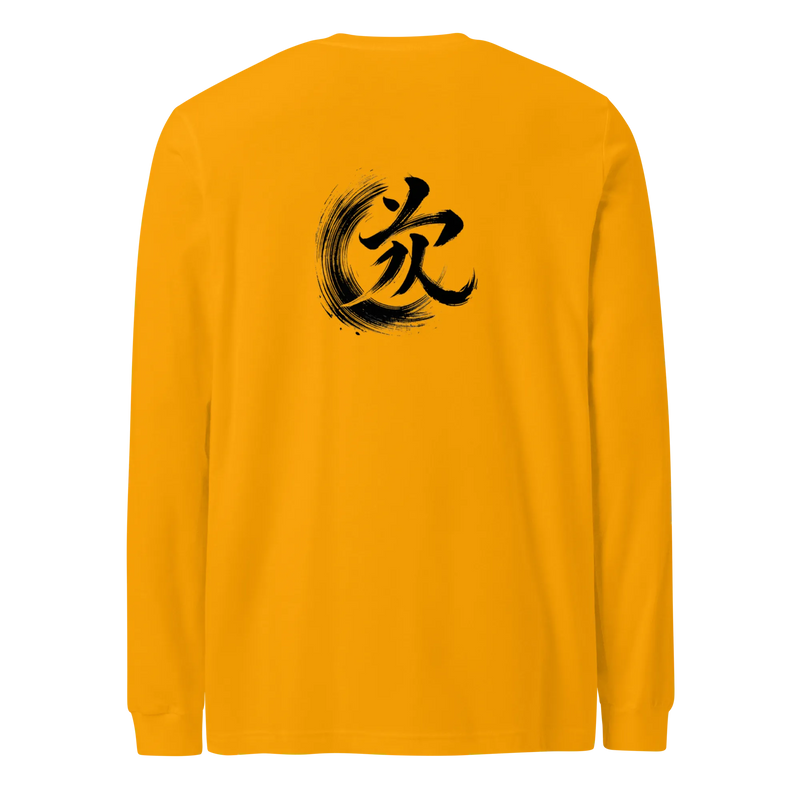 Kanji Longtee No4 Front Back (XS, S, M, L, XL, 2XL)