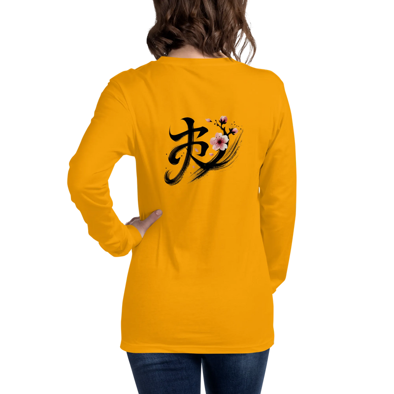 Kanji Longtee No5 Front Back (XS, S, M, L, XL, 2XL)