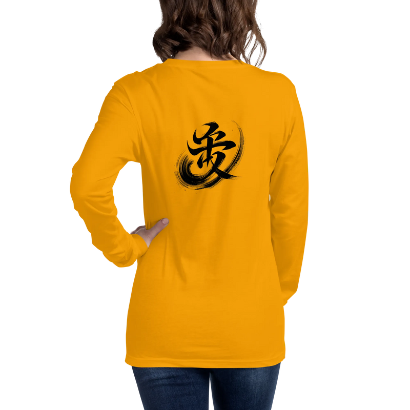 Kanji Longtee No9 Front Back (XS, S, M, L, XL, 2XL)