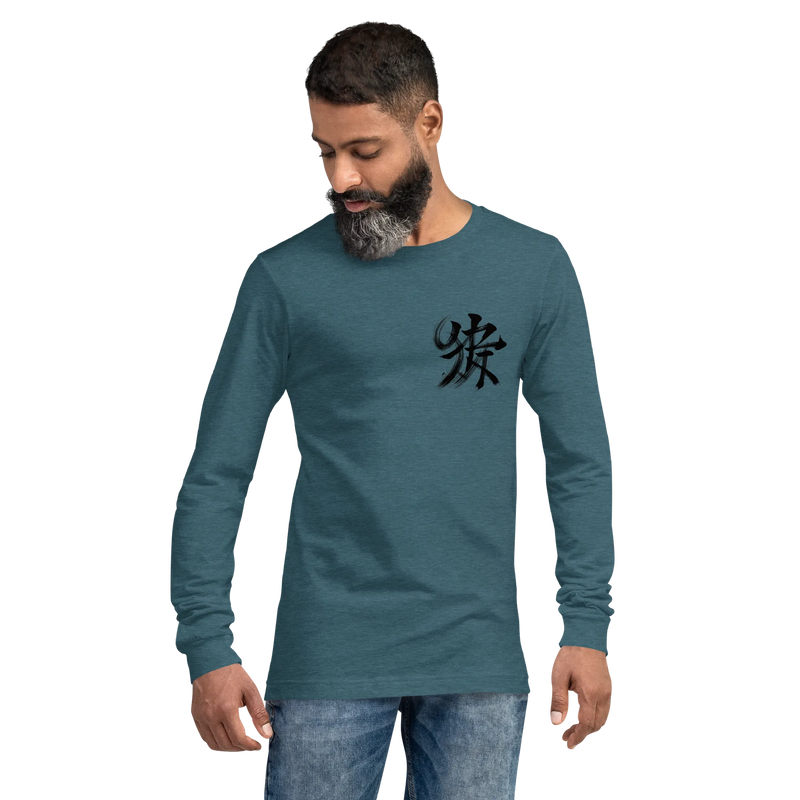 Kanji Longtee No2 Front Back (XS, S, M, L, XL, 2XL)