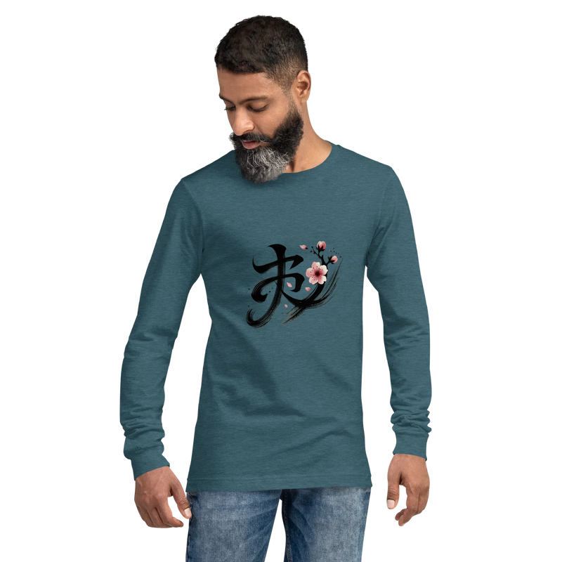 Kanji Longtee No5 Front Large (XS, S, M, L, XL, 2XL)