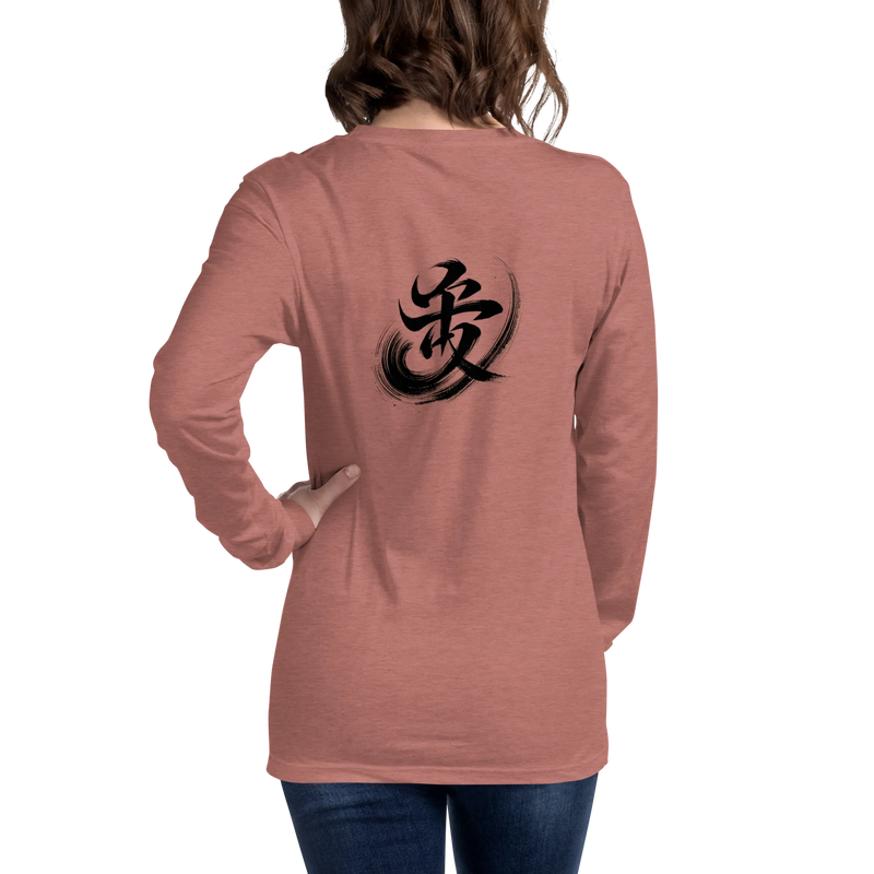 Kanji Longtee No9 Front Back (XS, S, M, L, XL, 2XL)