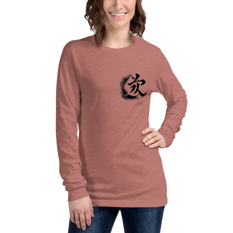 Kanji Longtee No4 Front (XS, S, M, L, XL, 2XL)