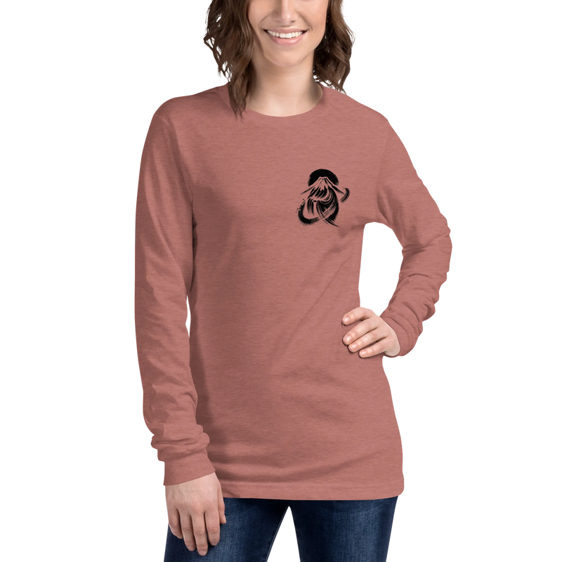 Kanji Longtee No8 Front Back (XS, S, M, L, XL, 2XL)