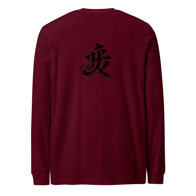 Kanji Longtee No3 Front Back (XS, S, M, L, XL, 2XL)