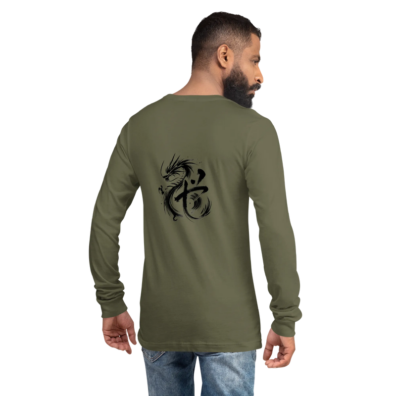 Kanji Longtee No7 Front Back (XS, S, M, L, XL, 2XL)