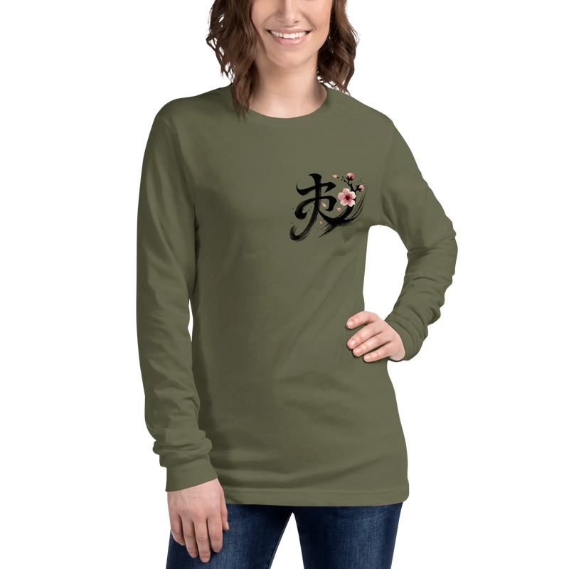 Kanji Longtee No5 Front Back (XS, S, M, L, XL, 2XL)