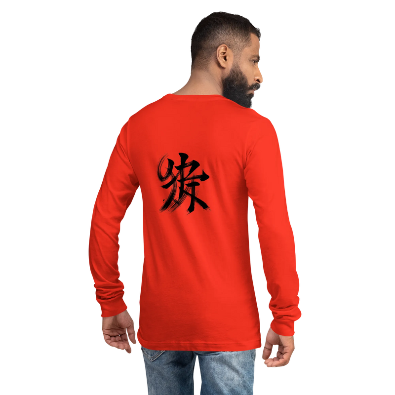 Kanji Longtee No2 Front Back (XS, S, M, L, XL, 2XL)