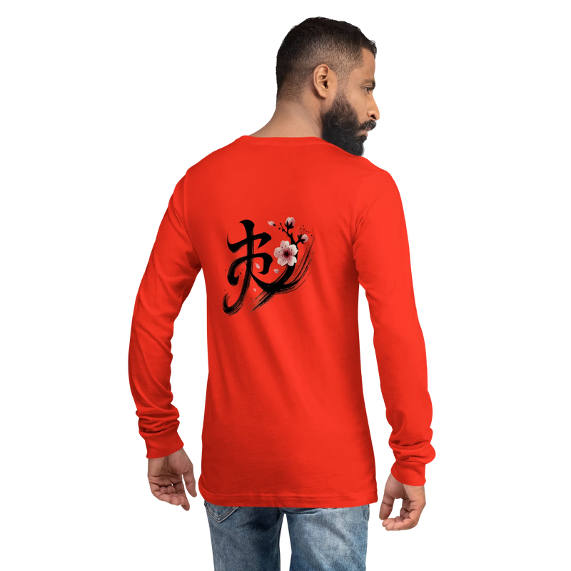 Kanji Longtee No5 Front Back (XS, S, M, L, XL, 2XL)