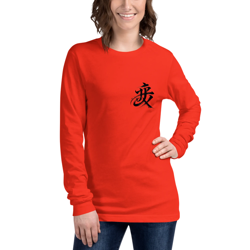 Kanji Longtee No3 Front (XS, S, M, L, XL, 2XL)