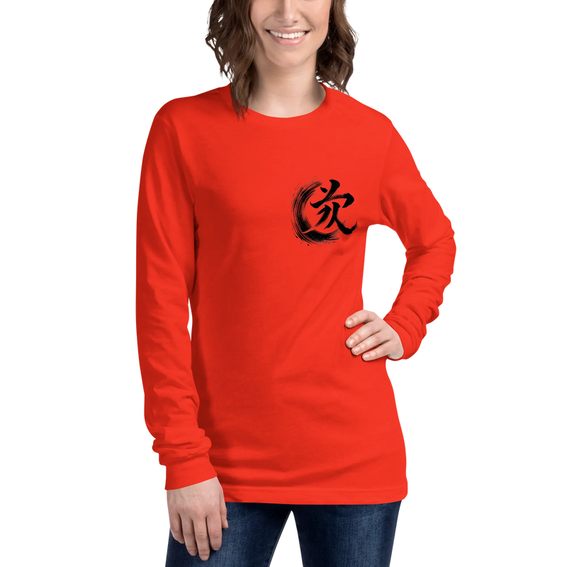 Kanji Longtee No4 Front (XS, S, M, L, XL, 2XL)