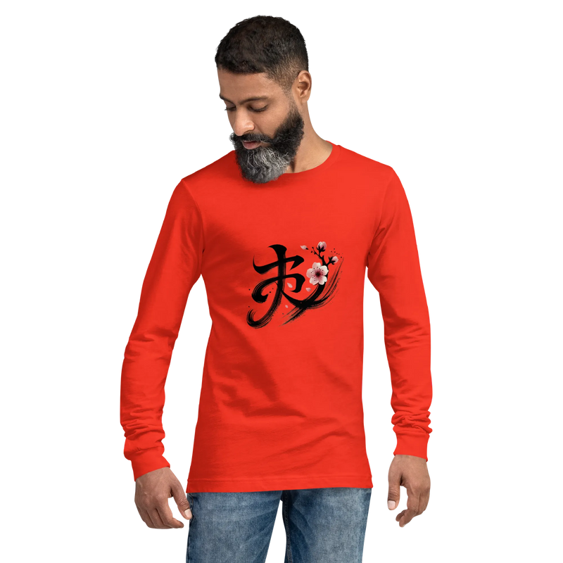 Kanji Longtee No5 Front Large (XS, S, M, L, XL, 2XL)