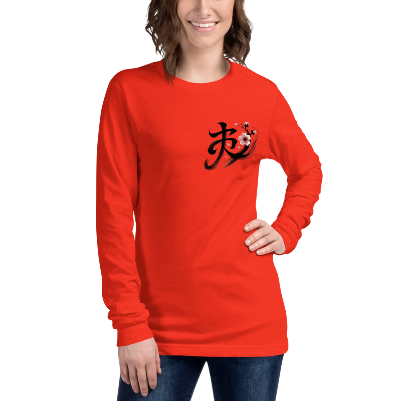 Kanji Longtee No5 Front (XS, S, M, L, XL, 2XL)