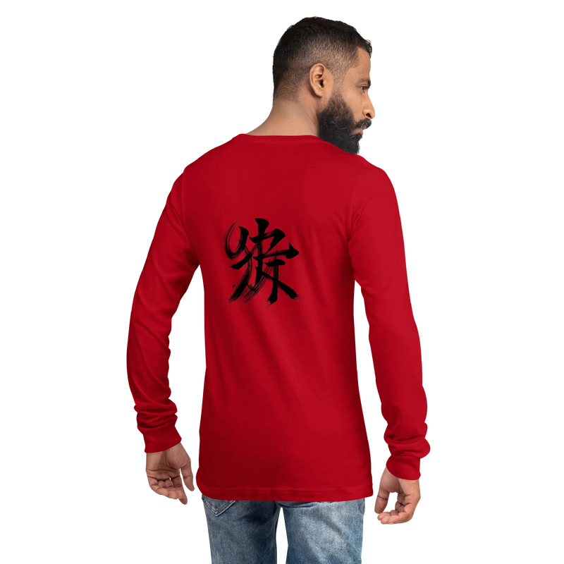 Kanji Longtee No2 Front Back (XS, S, M, L, XL, 2XL)