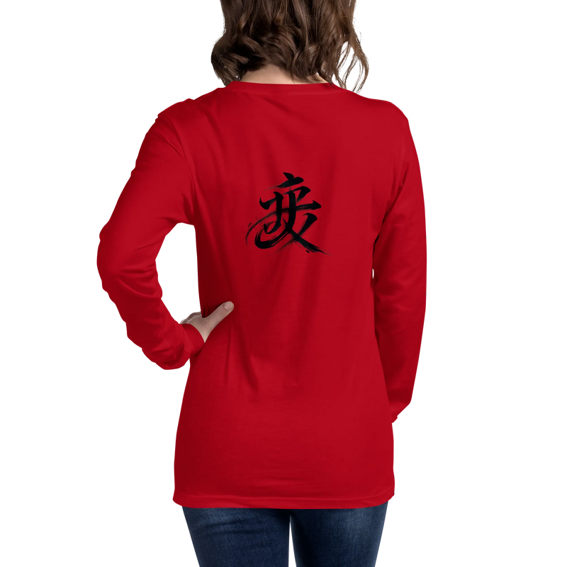 Kanji Longtee No3 Front Back (XS, S, M, L, XL, 2XL)