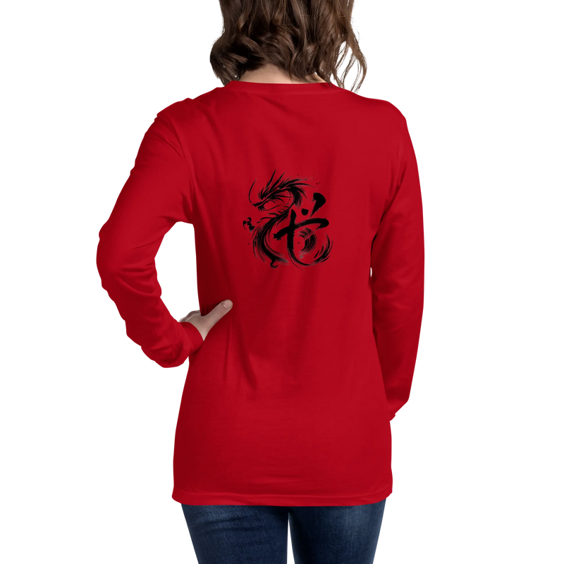 Kanji Longtee No7 Front Back (XS, S, M, L, XL, 2XL)