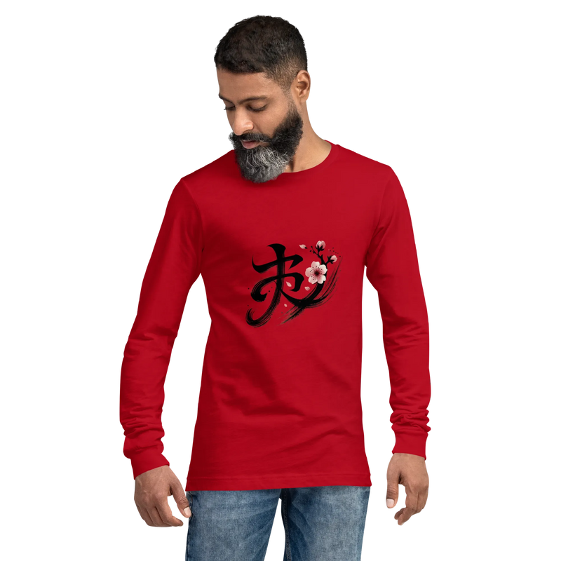 Kanji Longtee No5 Front Large (XS, S, M, L, XL, 2XL)