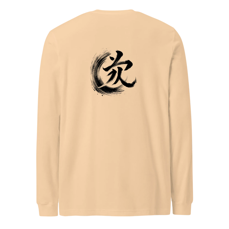 Kanji Longtee No4 Front Back (XS, S, M, L, XL, 2XL)