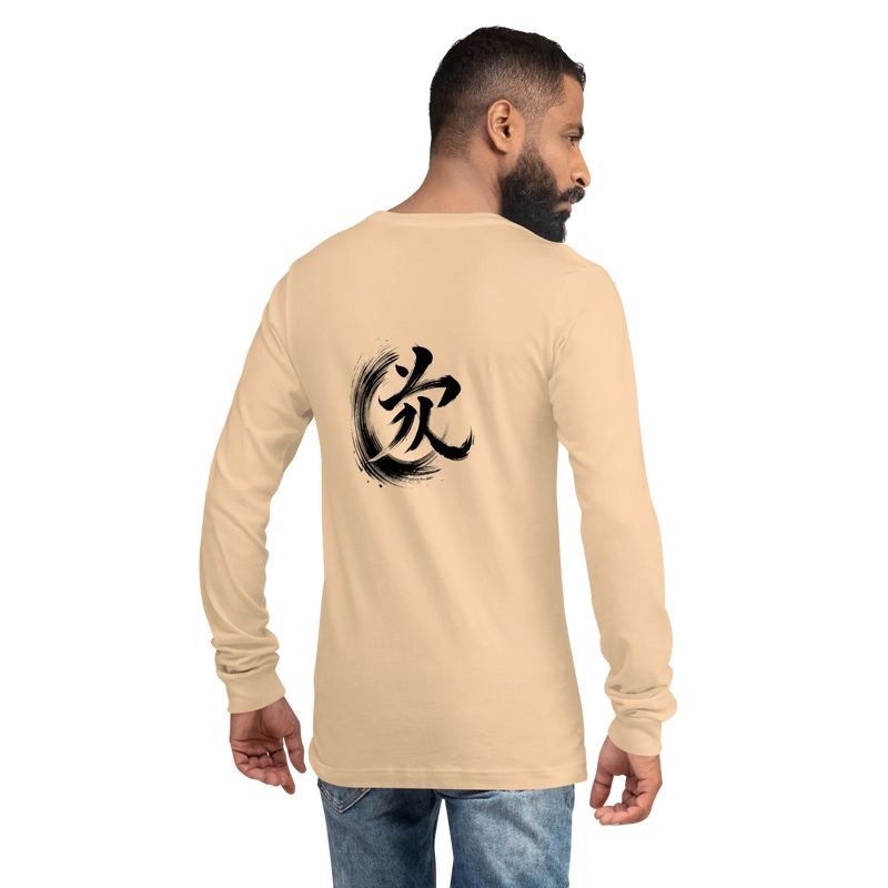 Kanji Longtee No4 Front Back (XS, S, M, L, XL, 2XL)