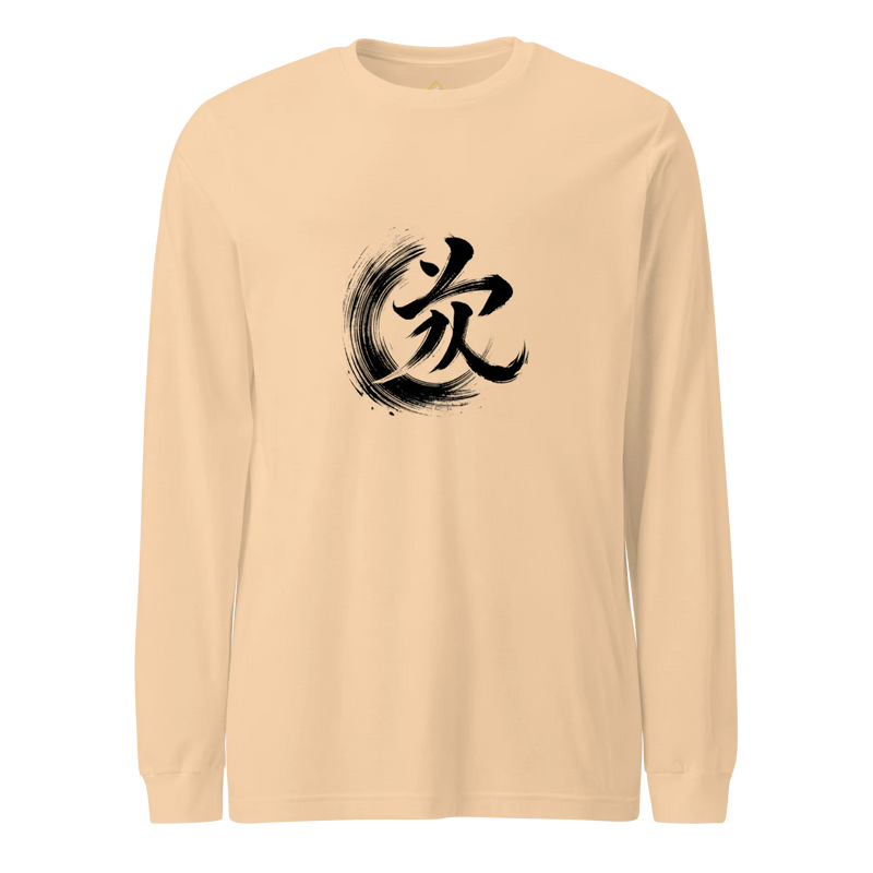 Kanji Longtee No4 Front Large (XS, S, M, L, XL, 2XL)