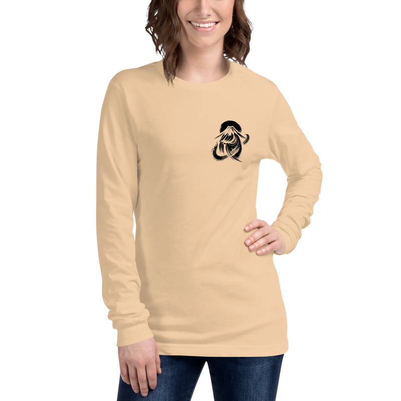 Kanji Longtee No8 Front Back (XS, S, M, L, XL, 2XL)