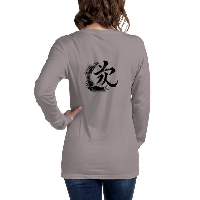 Kanji Longtee No4 Front Back (XS, S, M, L, XL, 2XL)