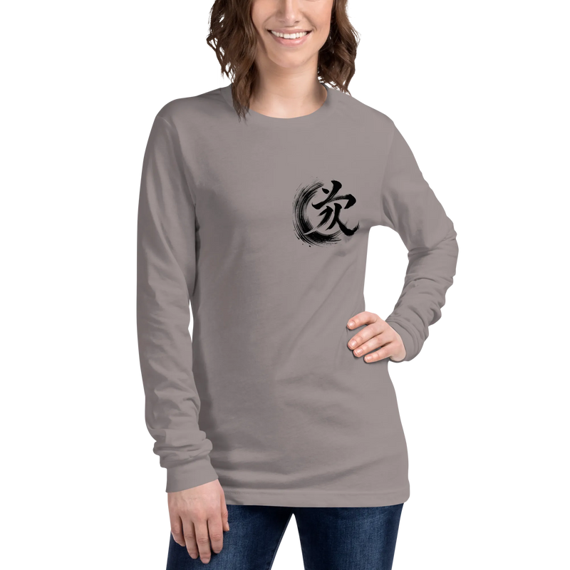 Kanji Longtee No4 Front (XS, S, M, L, XL, 2XL)