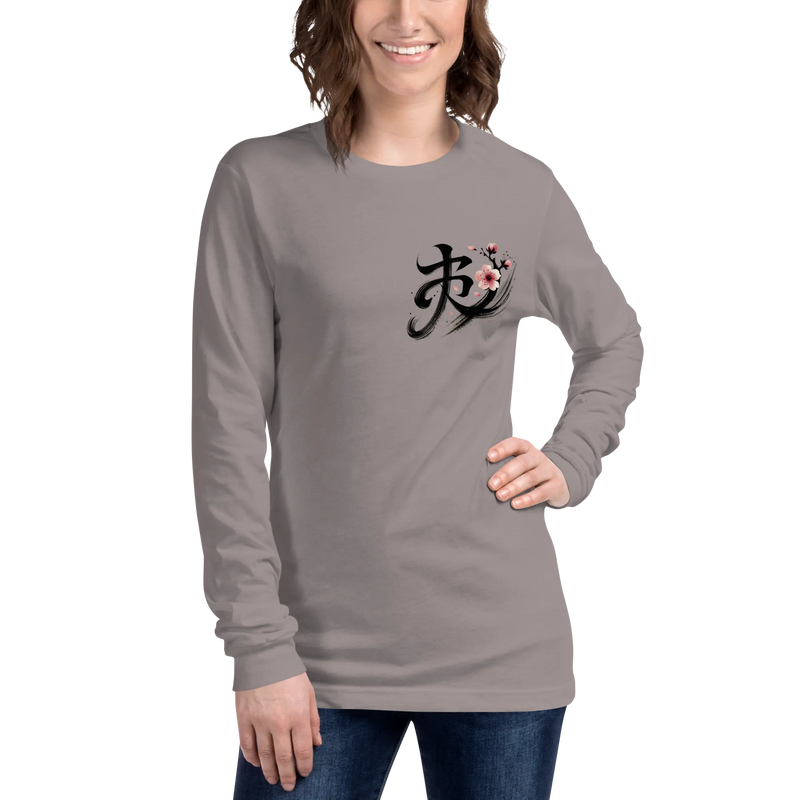 Kanji Longtee No5 Front Back (XS, S, M, L, XL, 2XL)